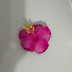 Vibrant Pink Flower Accessory